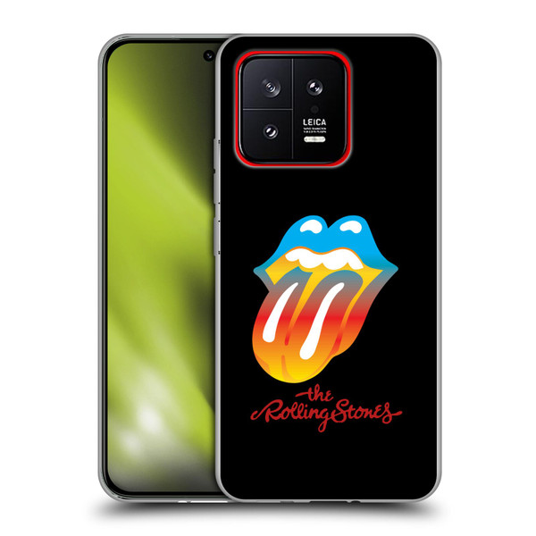 The Rolling Stones Graphics Rainbow Tongue Soft Gel Case for Xiaomi 13 5G