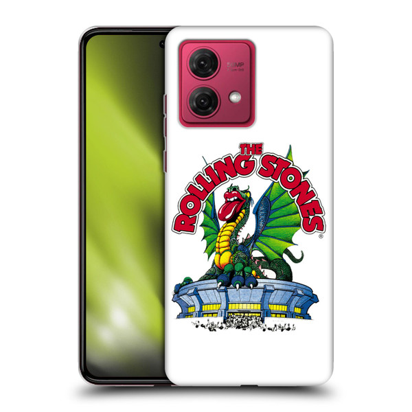 The Rolling Stones Key Art Dragon Soft Gel Case for Motorola Moto G84 5G