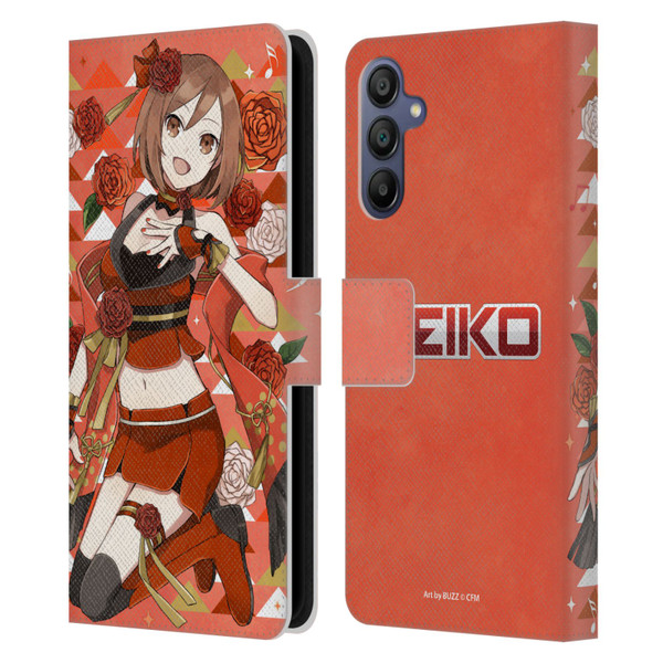 Hatsune Miku Characters Meiko Leather Book Wallet Case Cover For Samsung Galaxy A15