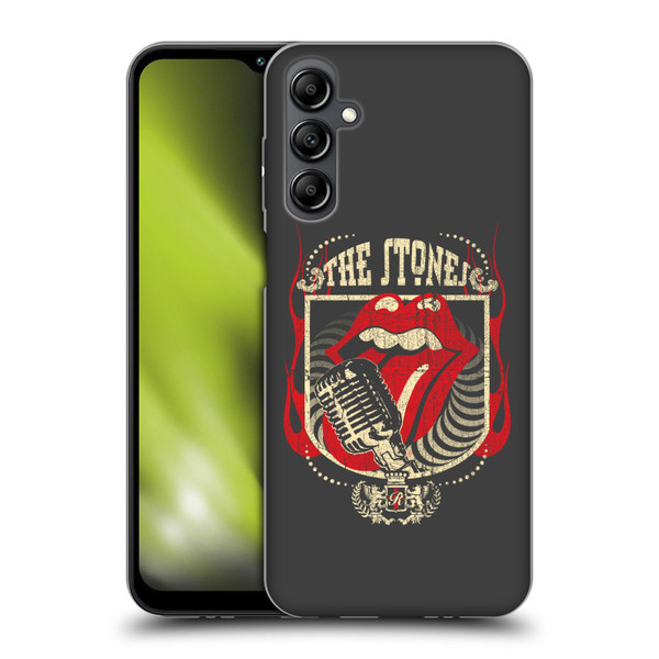 The Rolling Stones Key Art Jumbo Tongue Soft Gel Case for Samsung Galaxy M14 5G