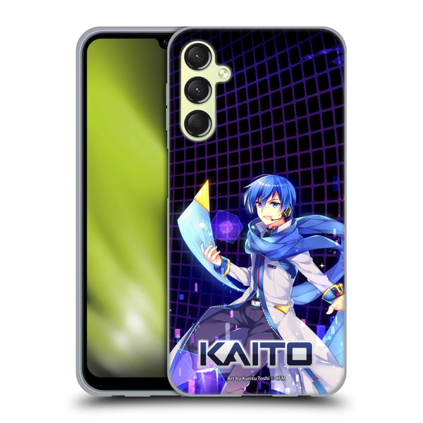 Hatsune Miku Characters Kaito Soft Gel Case for Samsung Galaxy A24 4G / Galaxy M34 5G