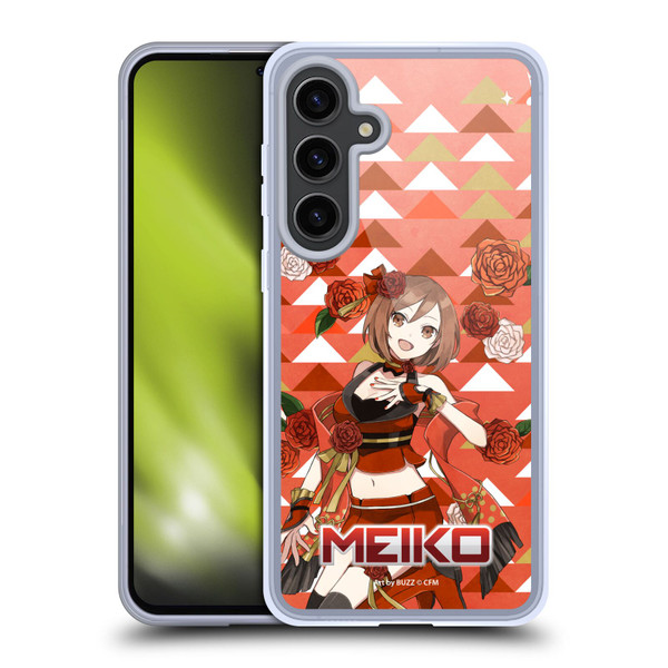 Hatsune Miku Characters Meiko Soft Gel Case for Samsung Galaxy S24+ 5G
