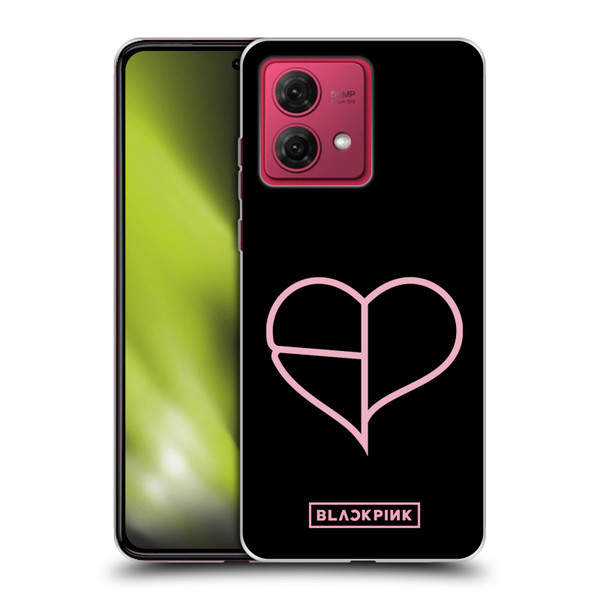 Blackpink The Album Heart Soft Gel Case for Motorola Moto G84 5G