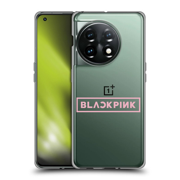 Blackpink The Album Logo Soft Gel Case for OnePlus 11 5G