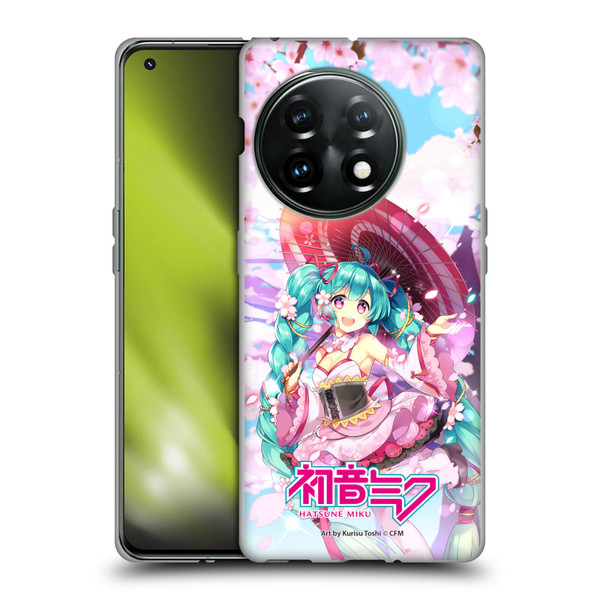 Hatsune Miku Graphics Sakura Soft Gel Case for OnePlus 11 5G