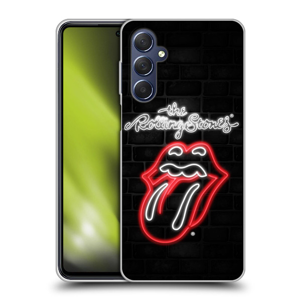 The Rolling Stones Licks Collection Neon Soft Gel Case for Samsung Galaxy M54 5G
