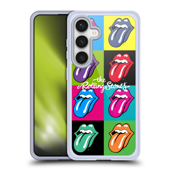 The Rolling Stones Licks Collection Pop Art 1 Soft Gel Case for Samsung Galaxy S24 5G