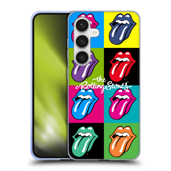The Rolling Stones Licks Collection Pop Art 1 Soft Gel Case for Samsung Galaxy S24 5G
