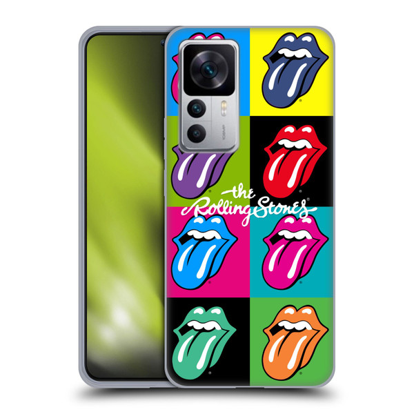 The Rolling Stones Licks Collection Pop Art 1 Soft Gel Case for Xiaomi 12T 5G / 12T Pro 5G / Redmi K50 Ultra 5G