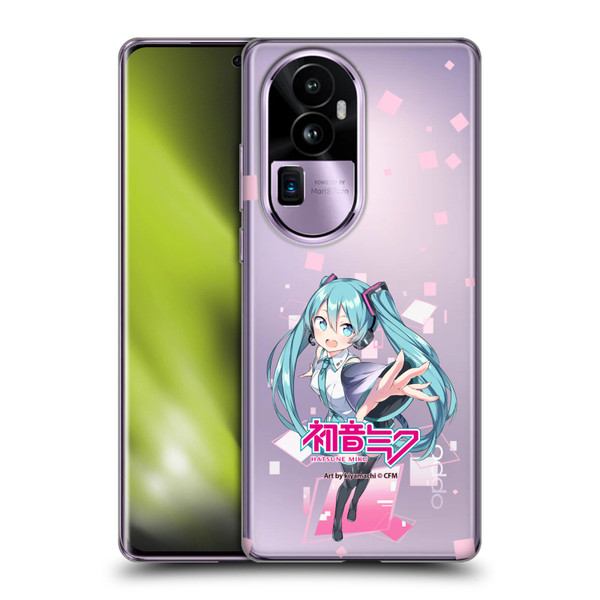 Hatsune Miku Graphics Cute Soft Gel Case for OPPO Reno10 Pro+