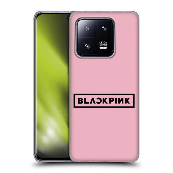 Blackpink The Album Black Logo Soft Gel Case for Xiaomi 13 Pro 5G