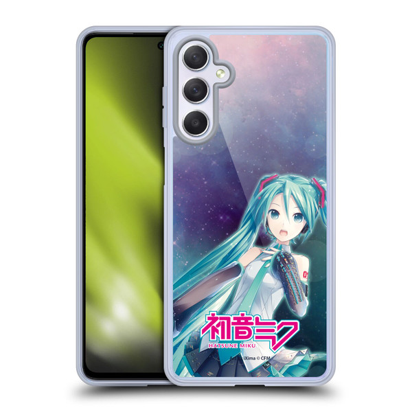 Hatsune Miku Graphics Nebula Soft Gel Case for Samsung Galaxy M54 5G