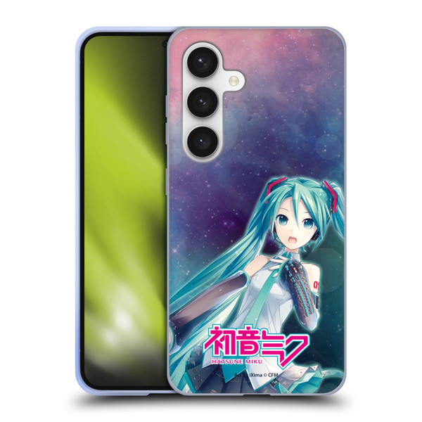 Hatsune Miku Graphics Nebula Soft Gel Case for Samsung Galaxy S24 5G