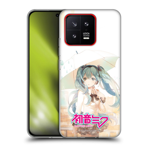 Hatsune Miku Graphics Rain Soft Gel Case for Xiaomi 13 5G