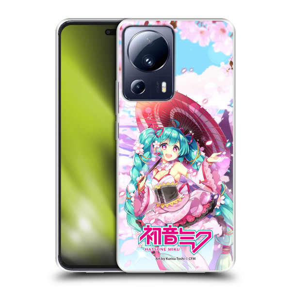Hatsune Miku Graphics Sakura Soft Gel Case for Xiaomi 13 Lite 5G