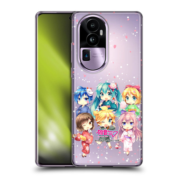 Hatsune Miku Virtual Singers Characters Soft Gel Case for OPPO Reno10 Pro+