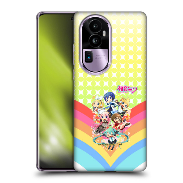 Hatsune Miku Virtual Singers Rainbow Soft Gel Case for OPPO Reno10 Pro+