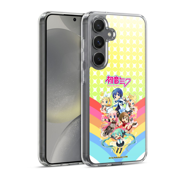 Hatsune Miku Virtual Singers Rainbow Soft Gel Case for Samsung Galaxy S24 5G & MagSafe