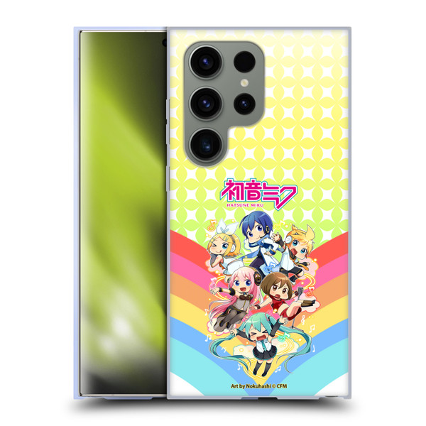 Hatsune Miku Virtual Singers Rainbow Soft Gel Case for Samsung Galaxy S24 Ultra 5G