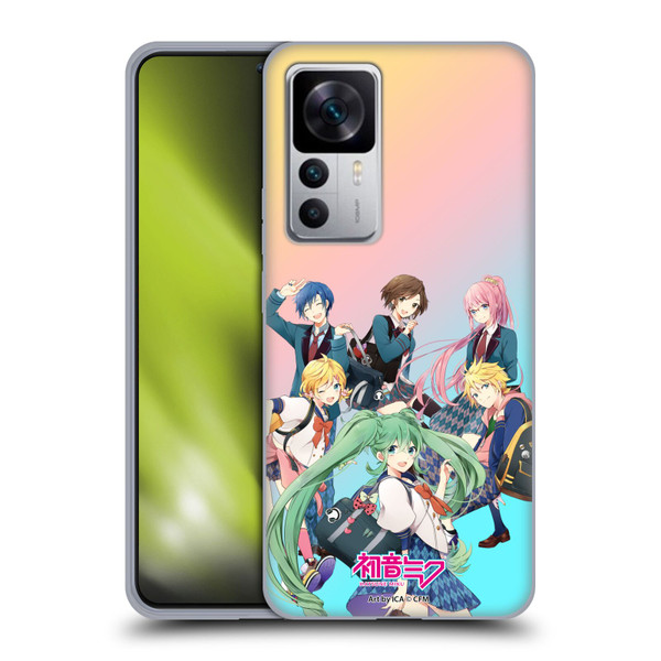 Hatsune Miku Virtual Singers High School Soft Gel Case for Xiaomi 12T 5G / 12T Pro 5G / Redmi K50 Ultra 5G