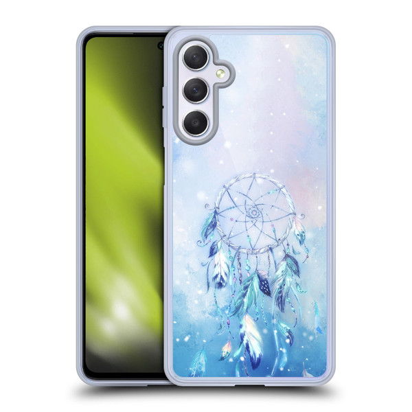 Simone Gatterwe Assorted Designs Blue Dreamcatcher Soft Gel Case for Samsung Galaxy M54 5G