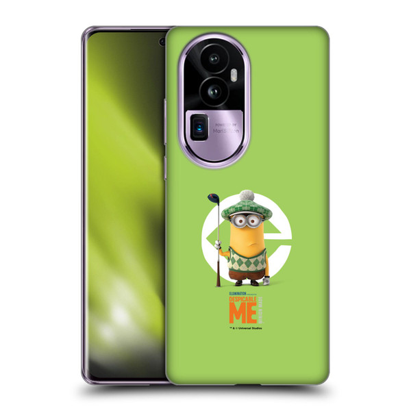 Despicable Me Minions Kevin Golfer Costume Soft Gel Case for OPPO Reno10 Pro+
