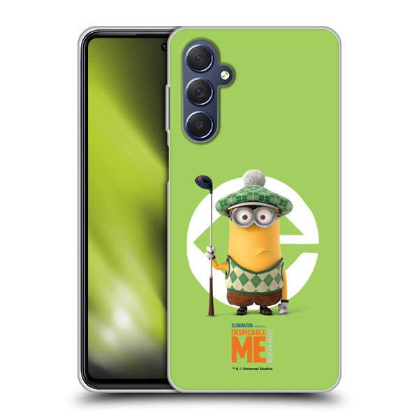 Despicable Me Minions Kevin Golfer Costume Soft Gel Case for Samsung Galaxy M54 5G