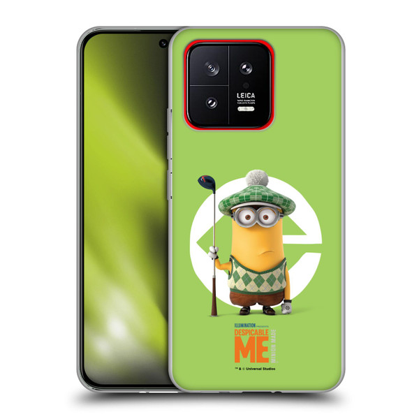 Despicable Me Minions Kevin Golfer Costume Soft Gel Case for Xiaomi 13 5G