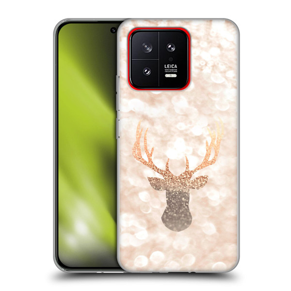 Monika Strigel Champagne Gold Deer Soft Gel Case for Xiaomi 13 5G