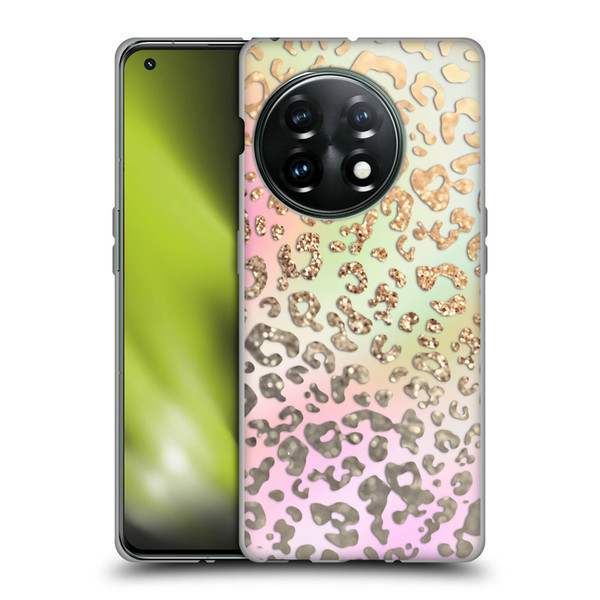 Monika Strigel Dreamland Gold Leopard Soft Gel Case for OnePlus 11 5G