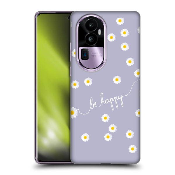 Monika Strigel Happy Daisy Lavender Soft Gel Case for OPPO Reno10 Pro+