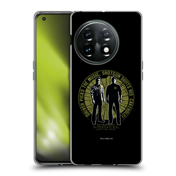 Supernatural Graphic Sam & Dean Soft Gel Case for OnePlus 11 5G
