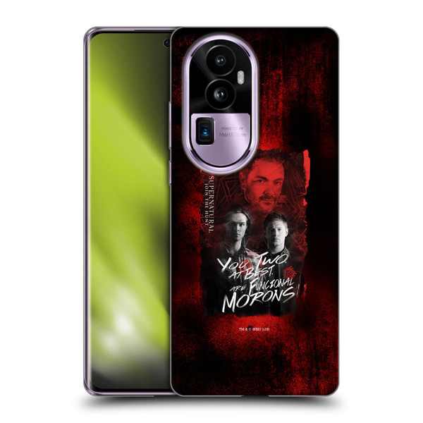 Supernatural Graphic Castiel Soft Gel Case for OPPO Reno10 Pro+