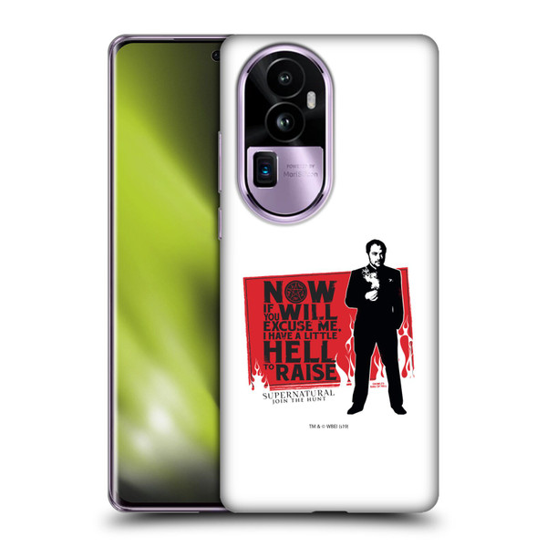 Supernatural Graphic Sam, Dean & Castiel Soft Gel Case for OPPO Reno10 Pro+