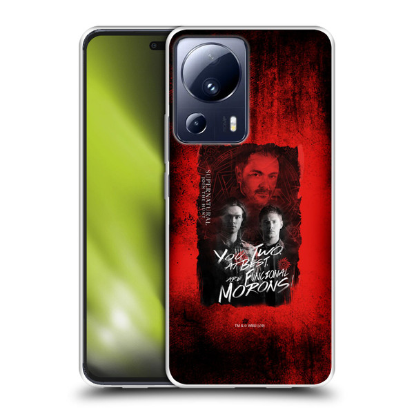 Supernatural Graphic Castiel Soft Gel Case for Xiaomi 13 Lite 5G