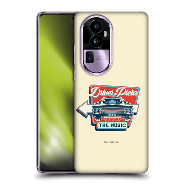 Supernatural Vectors Driver Picks Soft Gel Case for OPPO Reno10 Pro+