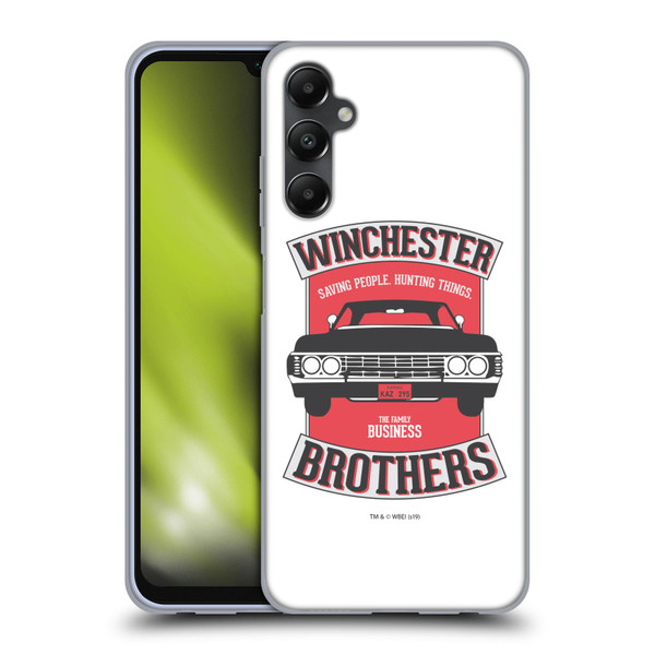 Supernatural Vectors Winchester Brothers 2 Soft Gel Case for Samsung Galaxy A05s