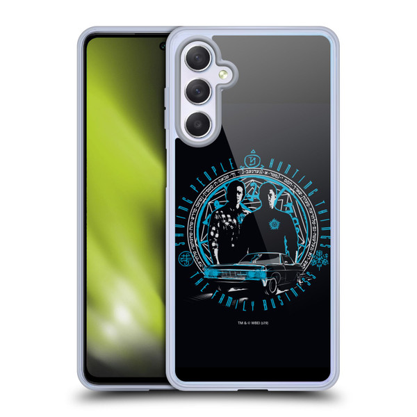 Supernatural Vectors Dean & Sam Business Soft Gel Case for Samsung Galaxy M54 5G
