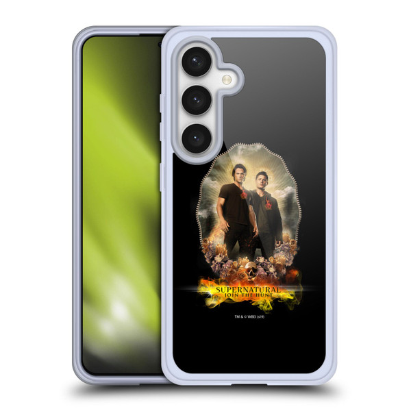 Supernatural Vectors Dean & Sam Halo Soft Gel Case for Samsung Galaxy S24 5G