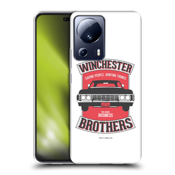Supernatural Vectors Winchester Brothers 2 Soft Gel Case for Xiaomi 13 Lite 5G