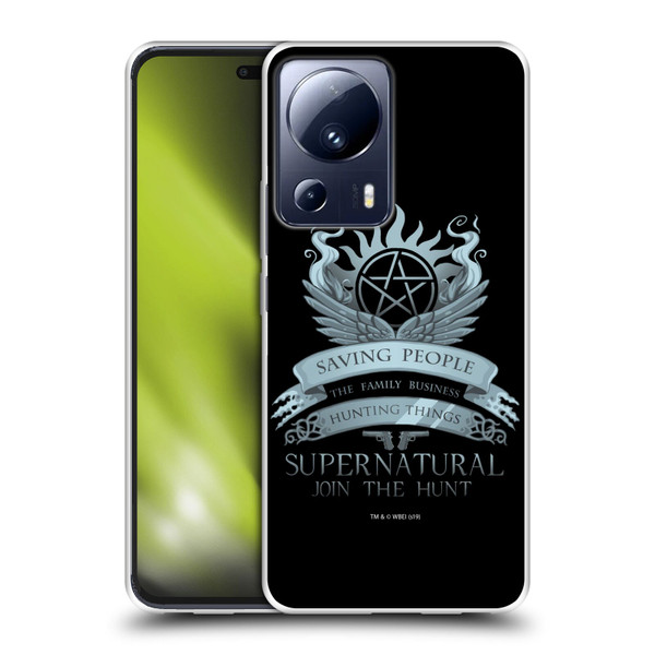 Supernatural Vectors Saving People Logo Soft Gel Case for Xiaomi 13 Lite 5G