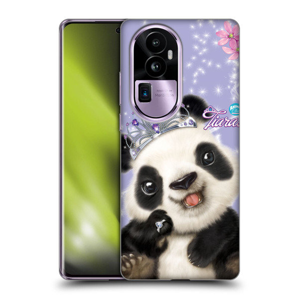 Animal Club International Royal Faces Panda Soft Gel Case for OPPO Reno10 Pro+