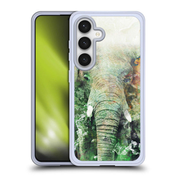 Riza Peker Animals Elephant Soft Gel Case for Samsung Galaxy S24 5G