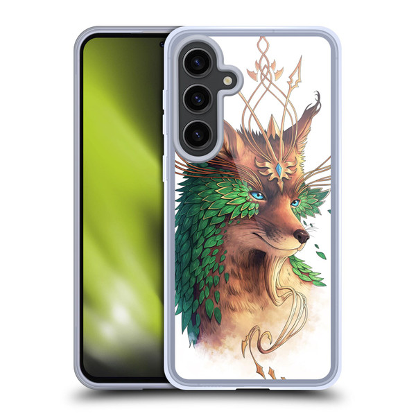 Jonas "JoJoesArt" Jödicke Wildlife Fox Coloured Soft Gel Case for Samsung Galaxy S24+ 5G