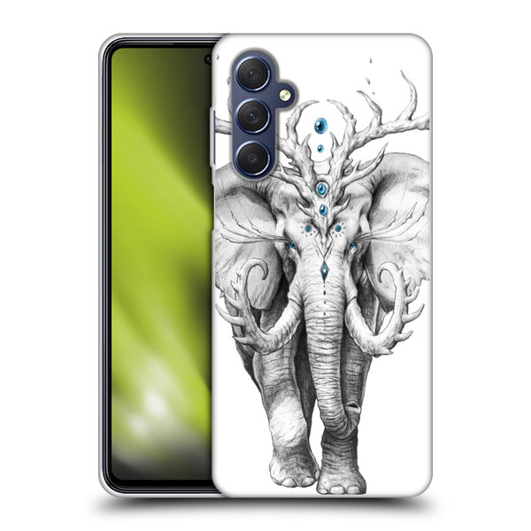 Jonas "JoJoesArt" Jödicke Wildlife 2 Elephant Soul Soft Gel Case for Samsung Galaxy M54 5G