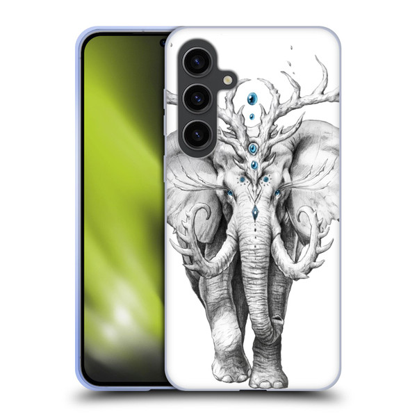 Jonas "JoJoesArt" Jödicke Wildlife 2 Elephant Soul Soft Gel Case for Samsung Galaxy S24+ 5G