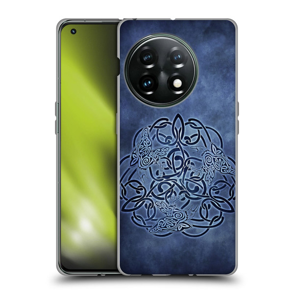 Brigid Ashwood Celtic Wisdom Knot Raven Soft Gel Case for OnePlus 11 5G