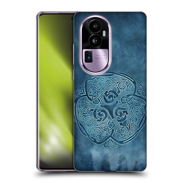 Brigid Ashwood Celtic Wisdom Knot Wolf Soft Gel Case for OPPO Reno10 Pro+