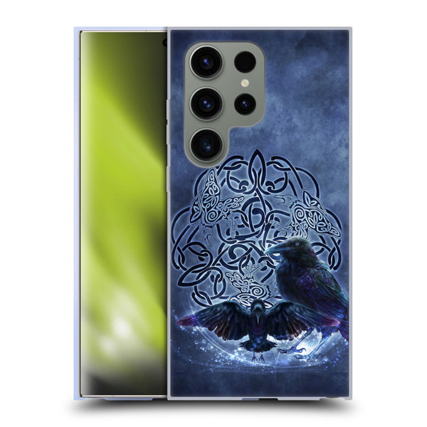 Brigid Ashwood Celtic Wisdom Raven Soft Gel Case for Samsung Galaxy S24 Ultra 5G