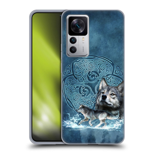 Brigid Ashwood Celtic Wisdom Wolf Soft Gel Case for Xiaomi 12T 5G / 12T Pro 5G / Redmi K50 Ultra 5G